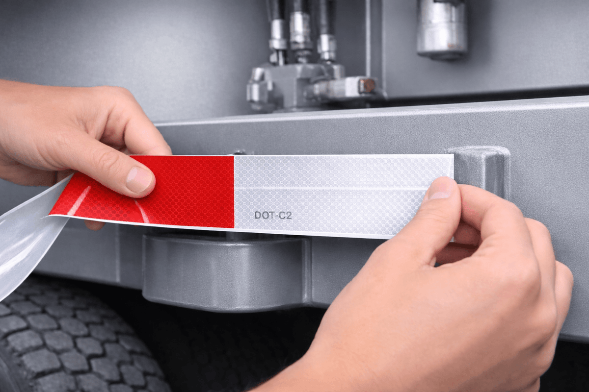 Comment appliquer du ruban réfléchissant prismatique sur un véhicule : le guide pratique