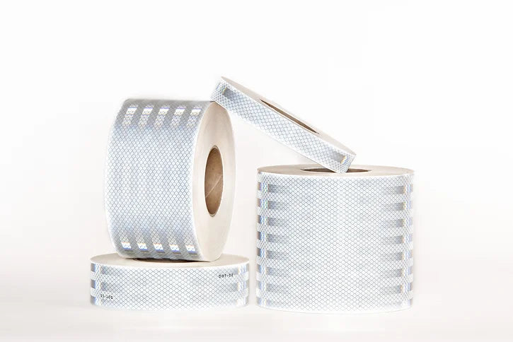 3M 983-10-XX"x50yds White Diamond Grade Conspicuity Material
