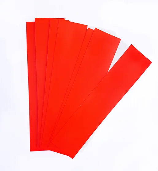 STABRITE 6100 ORANGE/RED 2'' X 9''  -100 UNITS